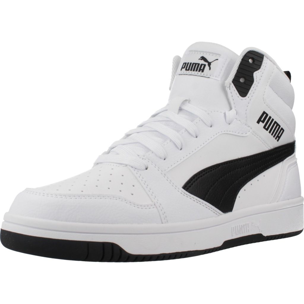 Puma Rebound V6 Mid Jr Colour Blanc - 38 Puma Rebound V6 Mid Jr Colour Blanc - 38