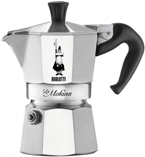 Bialetti Cafetière Aluminium 0 5 Mokina Tasses Aluminium 13 x 6 5 x 12 cm
