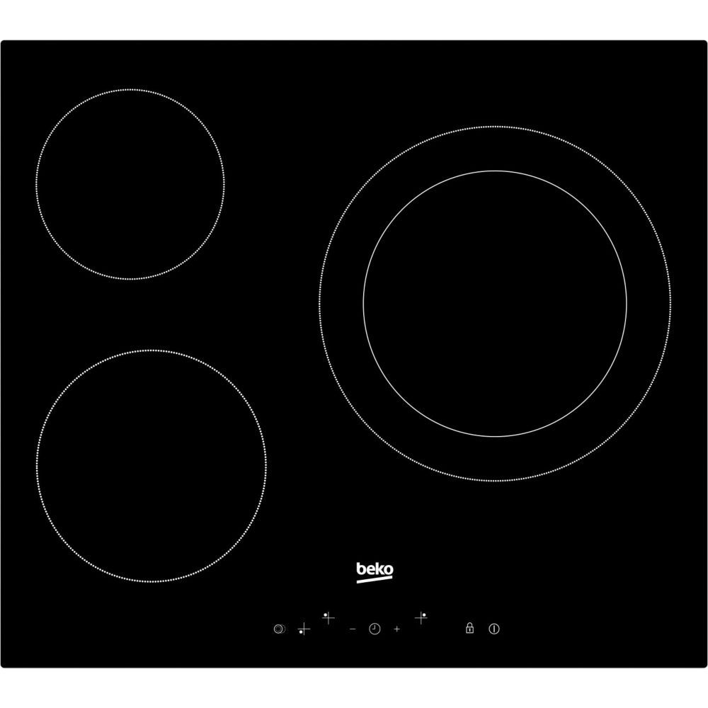 BEKO Table vitrocéramique 3 radiants HIC63402T - vue 6