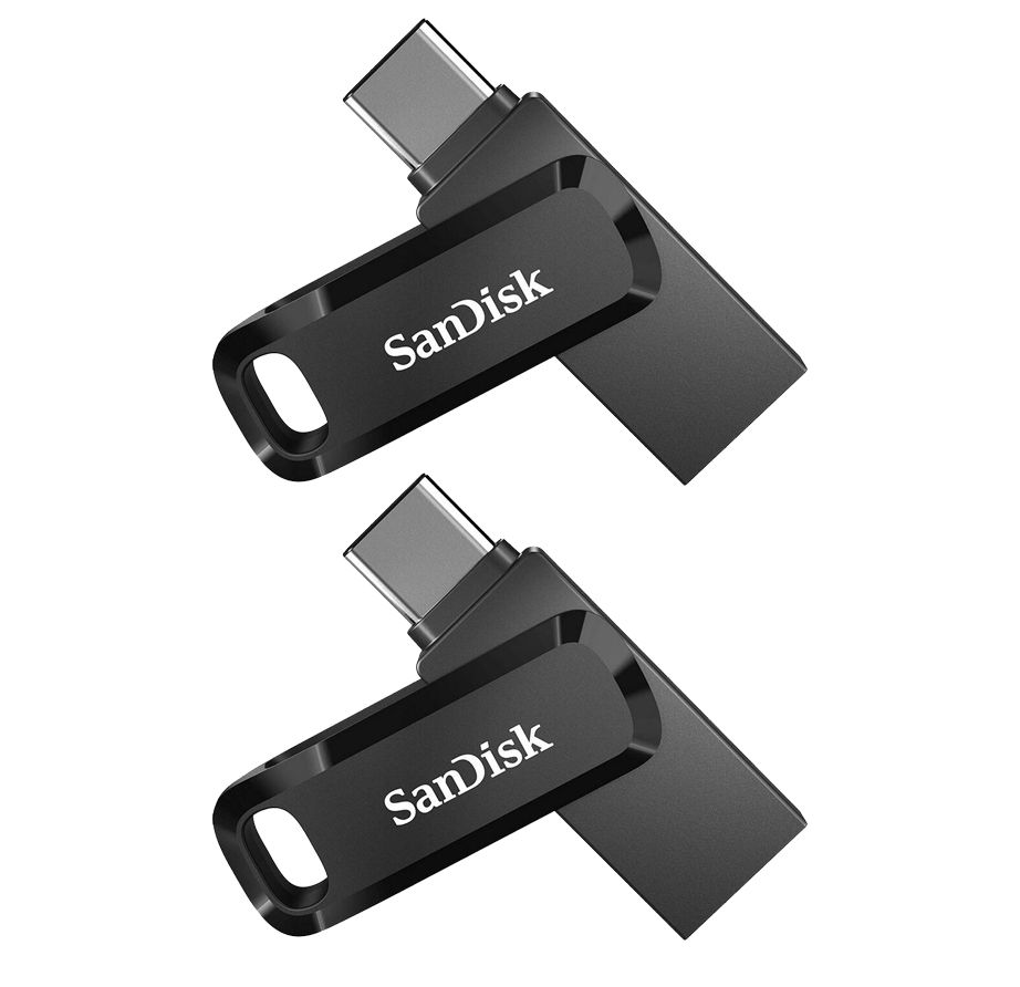 2PCS SanDisk USB Clé USB Ultra Dual Drive Go Type C SDDDC3 032G G46 paquet de deux