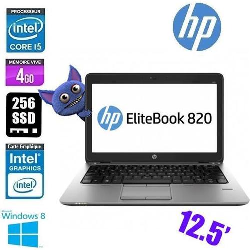 PC Portable HP Elitebook 820 G3 Core i5 6200U 2.3Ghz