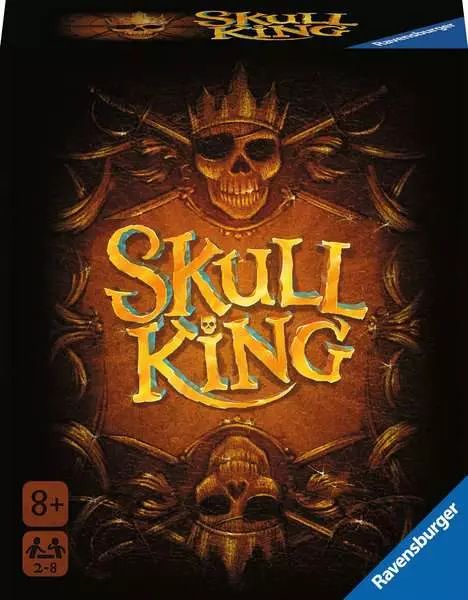 Ravensburger 22578 Skull King Jeu de cartes à broder pour 2 à 8 joueurs Jeu de cartes pour enfants et adultes à partir de Version Allemande