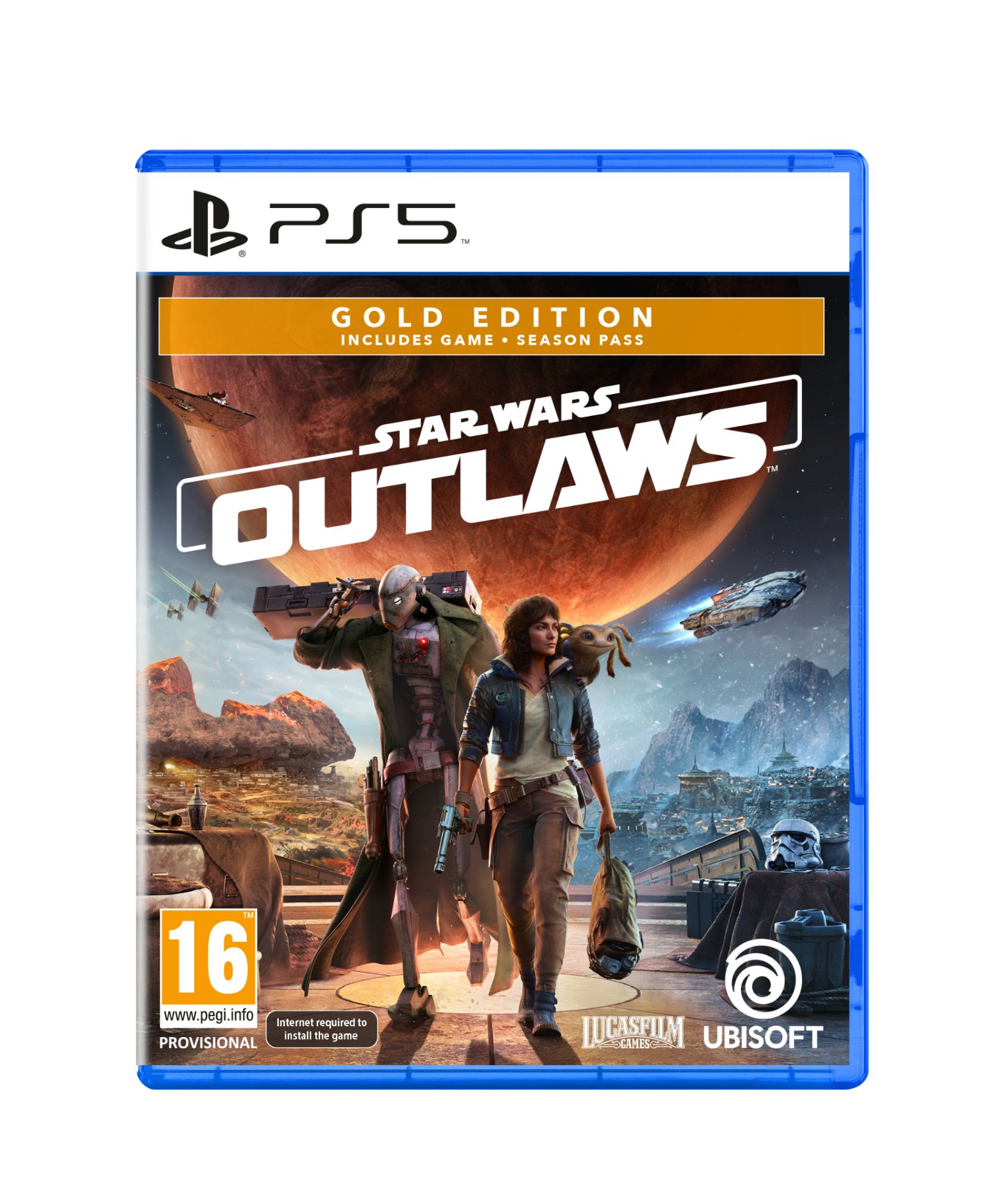 Star Wars Outlaws Gold Edition /Ps5