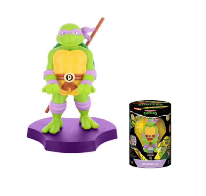 Tmnt - Donatelo - Figurine Holdem 11cm - Support Manette & Portable