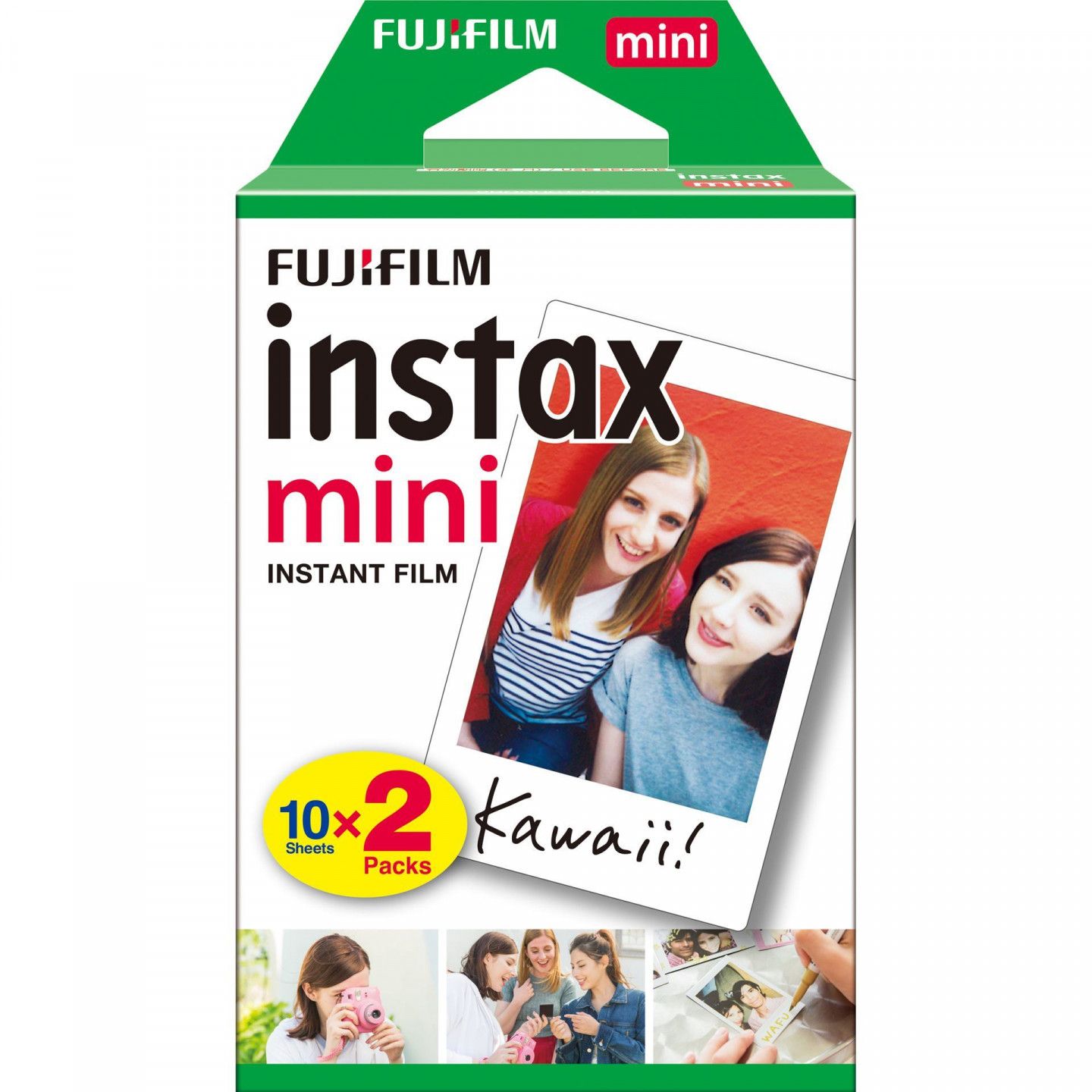 Film papier photo instantané Fujifilm Instax Mini - Pack de 20