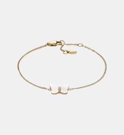 Bracelets Fossil Bracelet homme Heritage D Link cuir Unique - vue 5