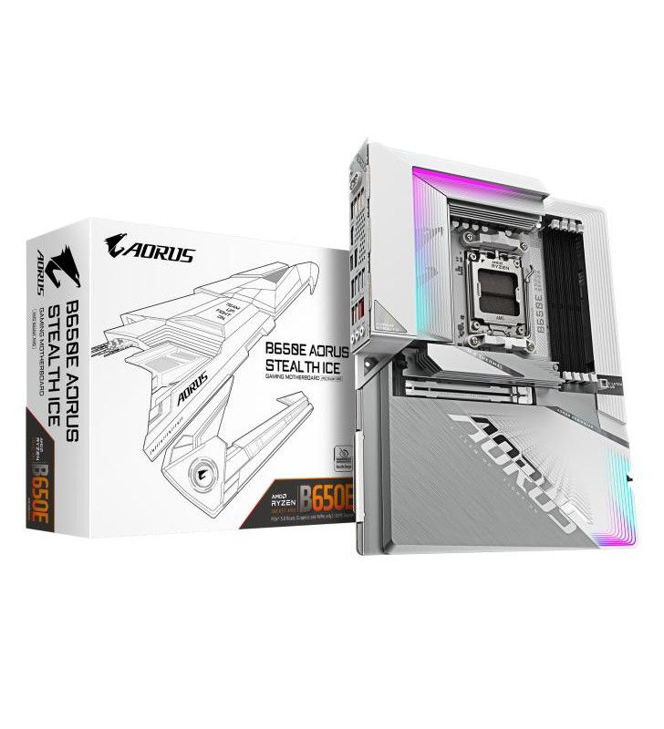 Gigabyte B650E AORUS STEALTH ICE - vue 5