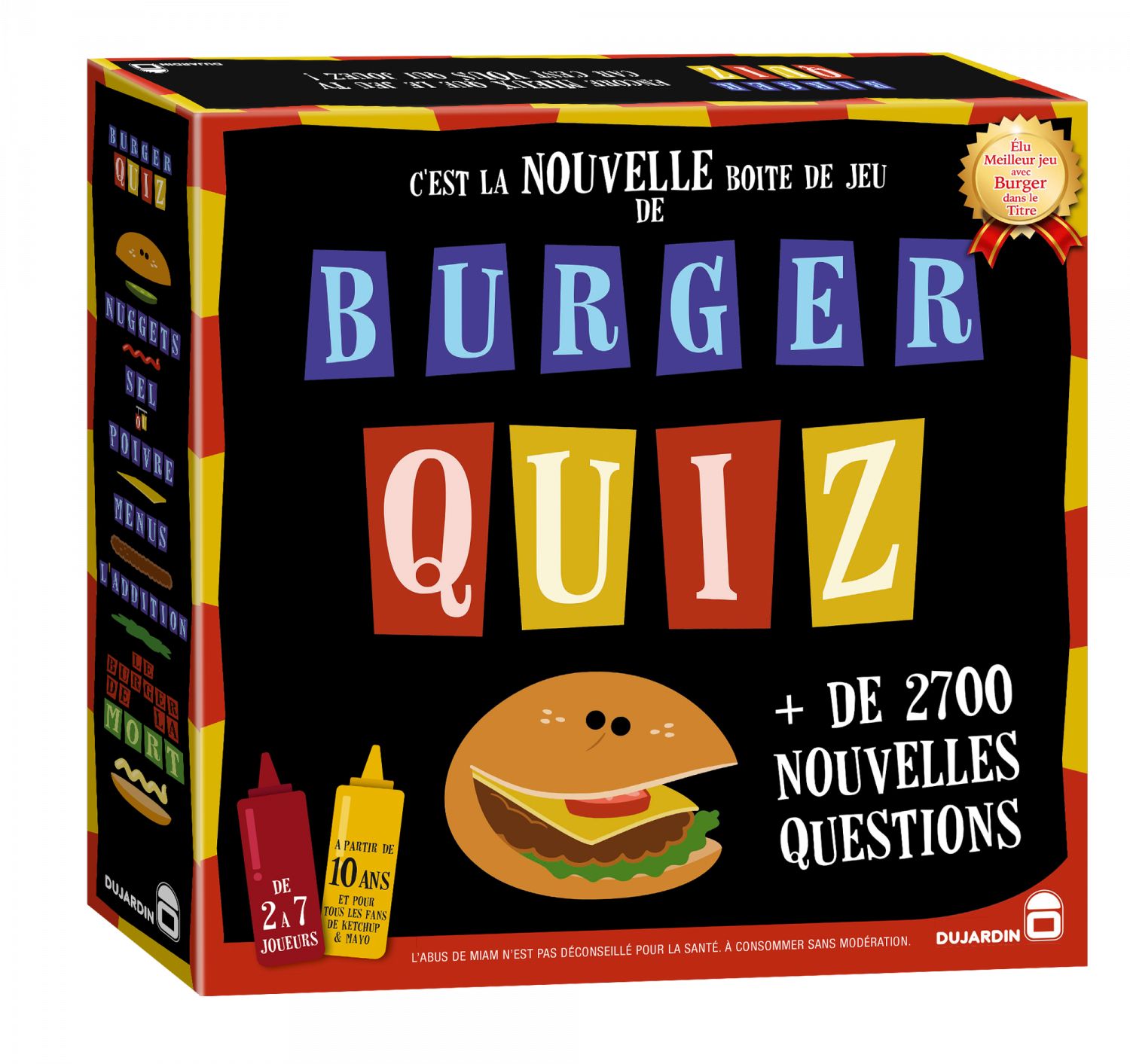Dujardin Jeux Burger Quiz A partir de