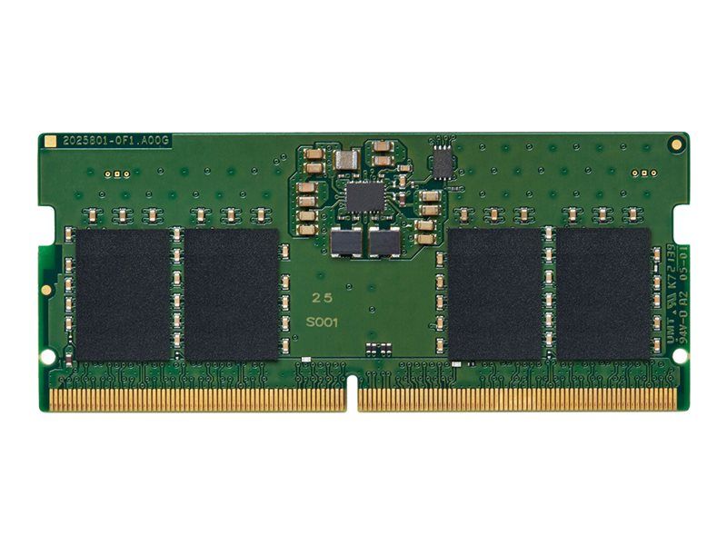 Kingston ValueRAM - DDR5 - module - 8 Go - SO DIMM 262 broches - 4800 MT/s / PC5-38400 - CL40 - 1.1 V - mémoire sans tampon - on-die ECC - pour Intel Next Unit of Computing 13 Extreme Kit -...