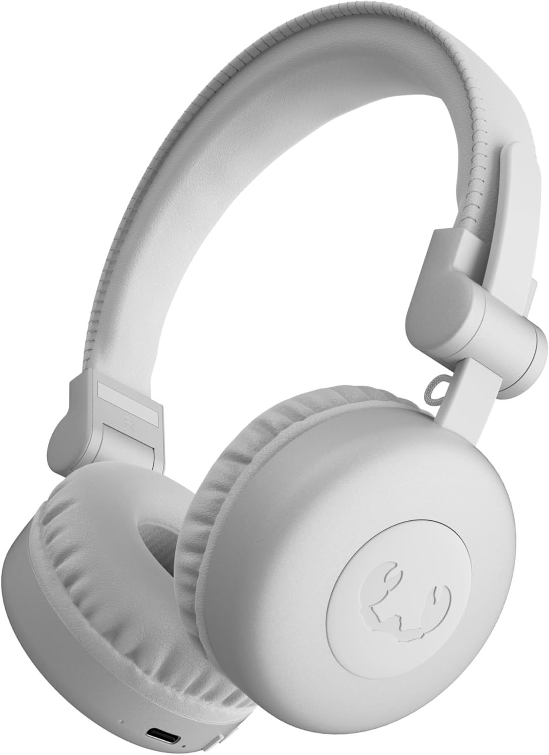 Code Core, Casque Bluetooth sans Fil Supra-Aural, 30h D'Autonomie, avec Microphone et Assistant Vocal, Commandes de Volume et Boutons de Lecture/Pause, Pliable (Ice Grey)