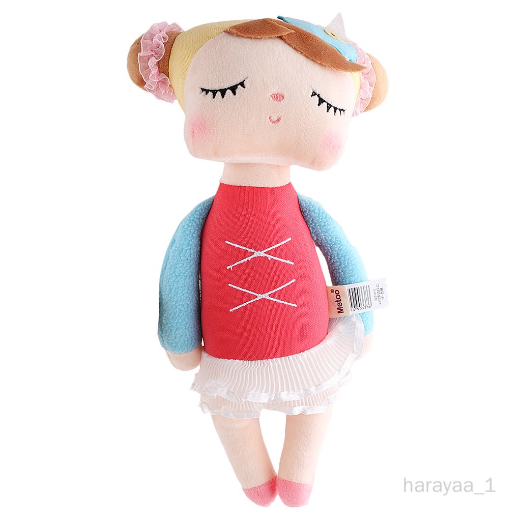  - S De Chiffon Fille Mignonne En Peluche Câlin S D'animaux En Peluche Rouge