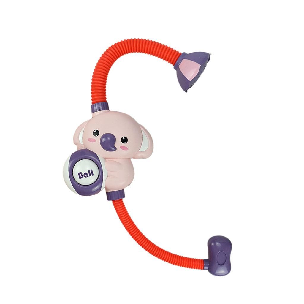  - Jouets De Bain Pour Bébés Jeu A -Petits Avec Arroseur De Douche À Main Mignon Pour Bébés Enfants - Rouge Koala Rouge Amélioré