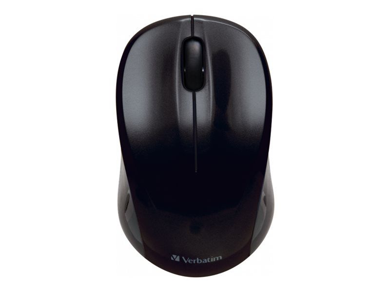 Verbatim Wireless Mouse GO NANO - Souris - optique - sans fil - RF - récepteur sans fil USB - noir