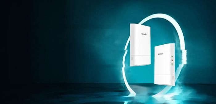 Tenda O1 5G 1KM 5GHz Extérieur CPE Sans Fil 9dbi WIFI Répéteur Extender Routeur I Access Point Wi Fi Pont avec POEDC