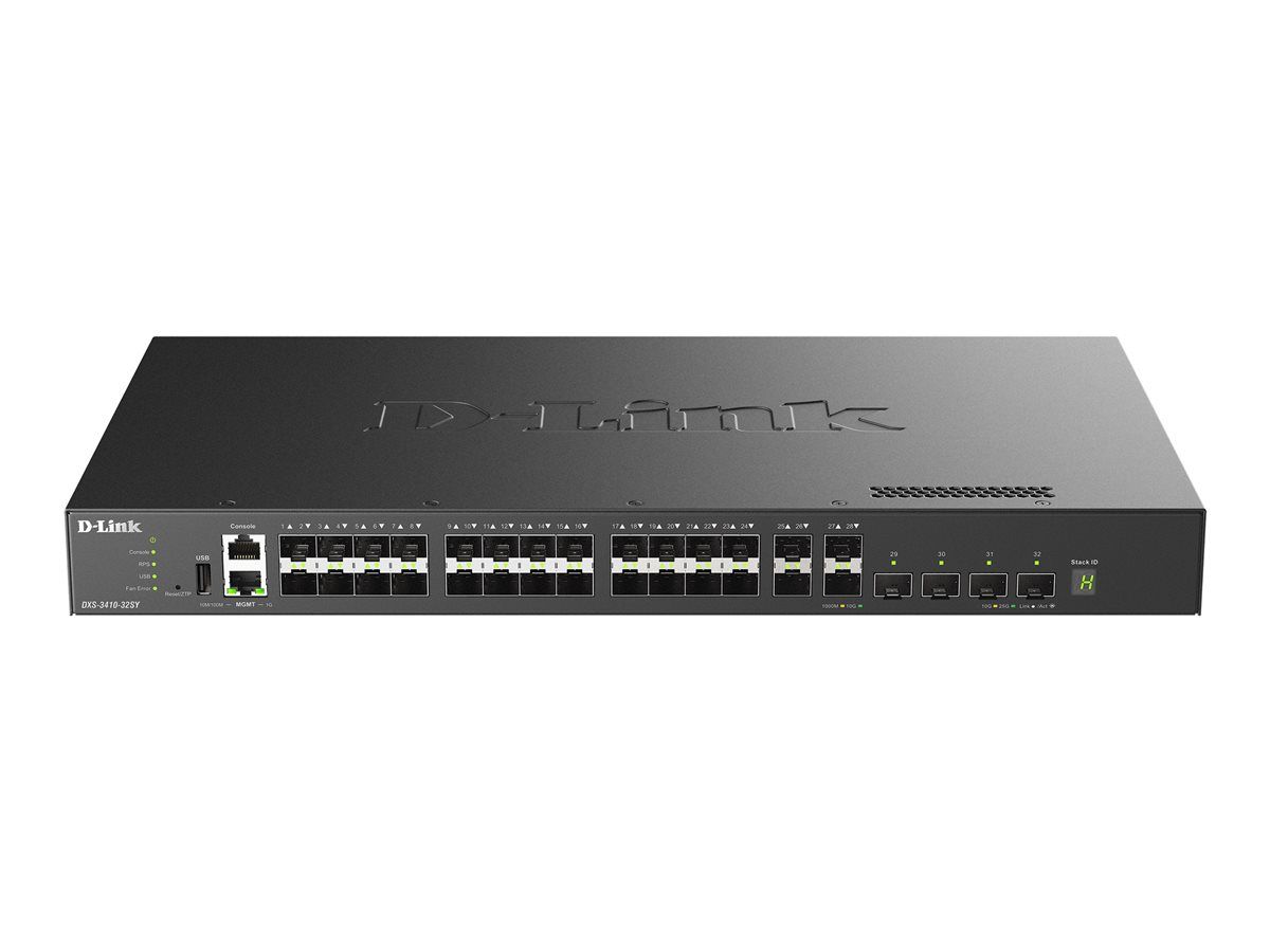D Link SWITCH L3 28 PORTS 10 GBE - vue 5