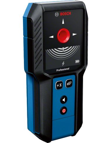 Détecteur mural GMS 120 27 PROFESSIONAL BOSCH avec batterie 3.7V housse 601081701