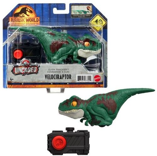 Mattel Jurassic World Dominion Uncaged Click Tracker Velociraptor [Collectables] Action Figure - vue 2