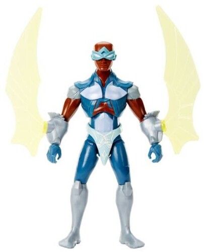 Mattel Collectible Masters Of The Universe Animated Stratos With Power Attack He Man Motu [Collectables] Action Figure Collectible