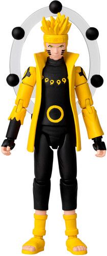 Bandai America Anime Heroes Naruto Uzumaki Naruto Sage Of Six Paths Mode [Collectables] Action Figure Collectible