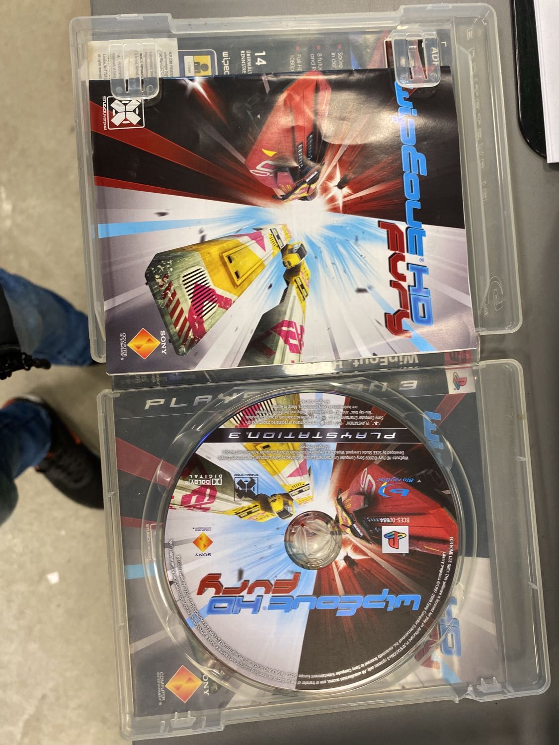 Wipeout Hd Fury Ps3 Import Allemand