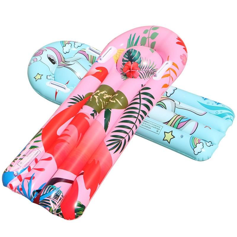 Ligne flottante pour Enfant Gonflable Flottant Rangée Flamant Gonflable Lit Gonflable Wakeboard Eau Sport Divertissement