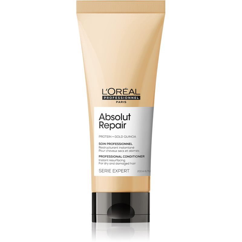 ?Oréal Professionnel Serie Expert Absolut Repair Après Shampoing Régénérateur En Profondeur Pour Cheveux Secs Et Abîmés 200 Ml