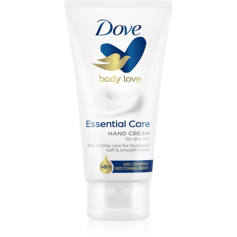 Dove Body Care Essential Care Crème Mains Pour Peaux Sèches 75 Ml