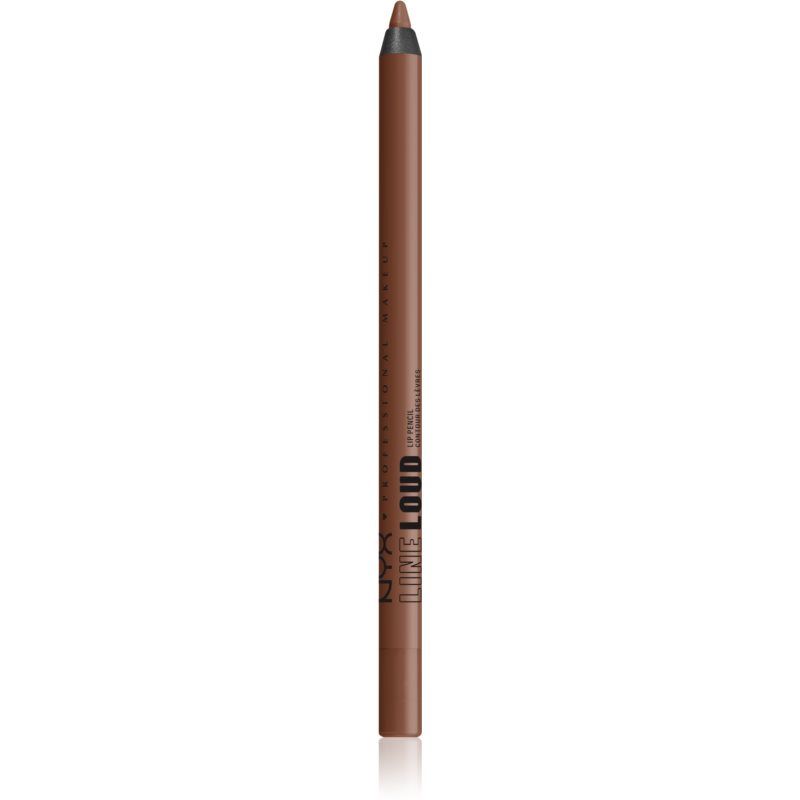 Nyx Professional Makeup Line Loud Vegan Crayon Contour Lèvres Effet Mat Teinte 07 - Total Baller 1,2 G
