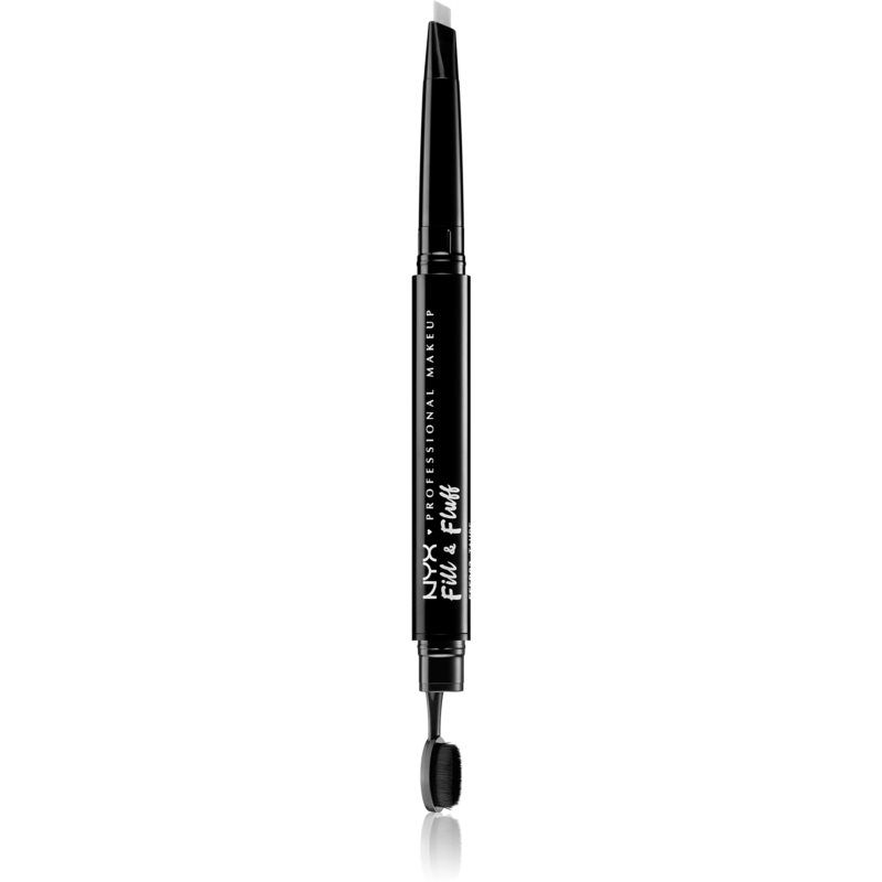 Nyx Professional Makeup Fill & Fluff Crayon Sourcils Rétractable Teinte 09 Clear