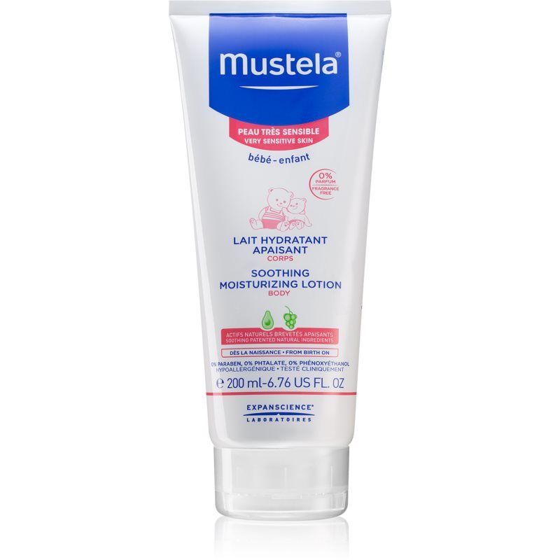 Mustela Bébé Lait Corporel Apaisant Pour Bébé 200 Ml