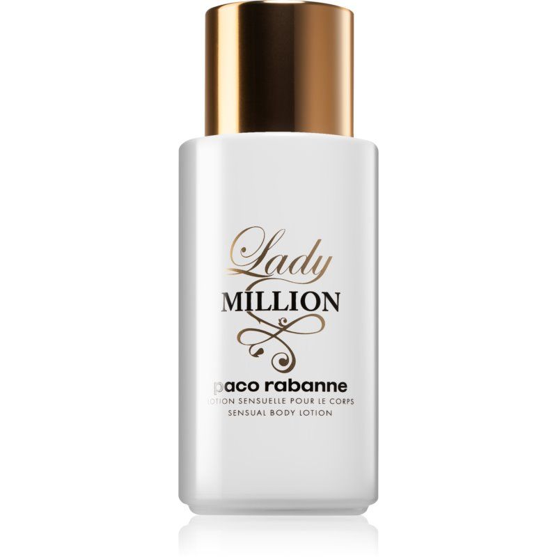Paco Rabanne Lady Million Lait Corporel Pour Femme 200 Ml