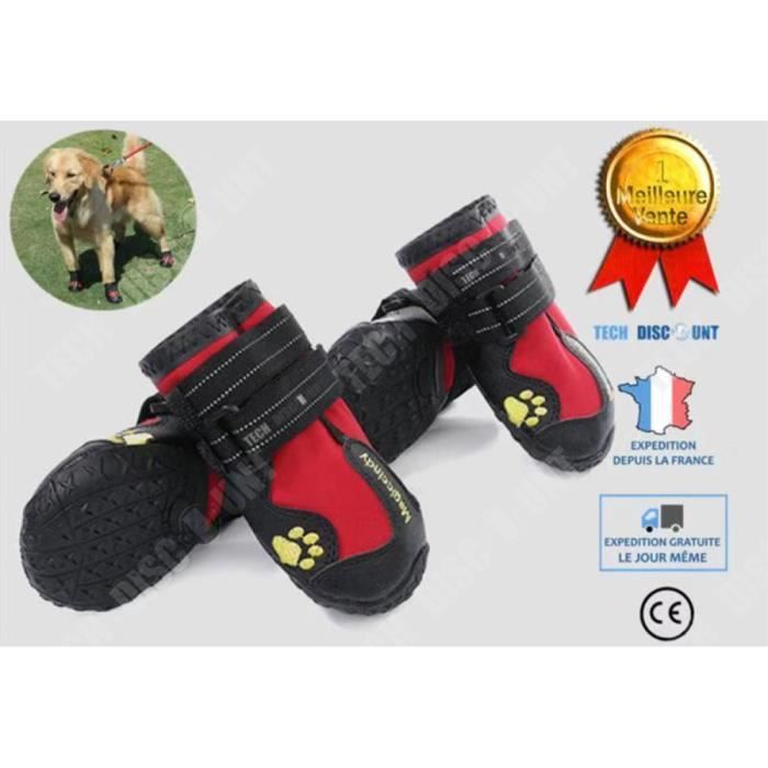 Td® Chaussures Chien Imperméable Sport Xl Grande Taille Protection Chausson Étanche Neige Randonnée Antidérapante Traineau Course Ma