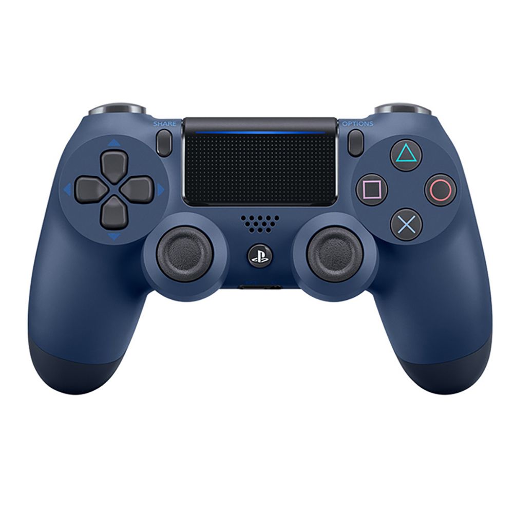 Sony Dualshock 4 V2 - Manette Sans Fil Bleu Pour Ps4 - Midnight Blue