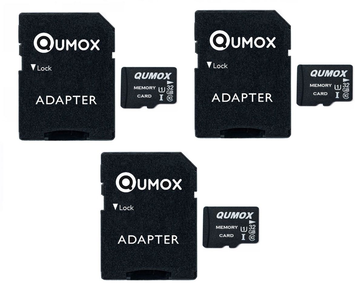 Lot de 2 Qumox Micro SD SDHC 32g TF Carte Class 10 UHS I 70MB 15MB pour Appareils Photo Drones Smartphone - vue 2