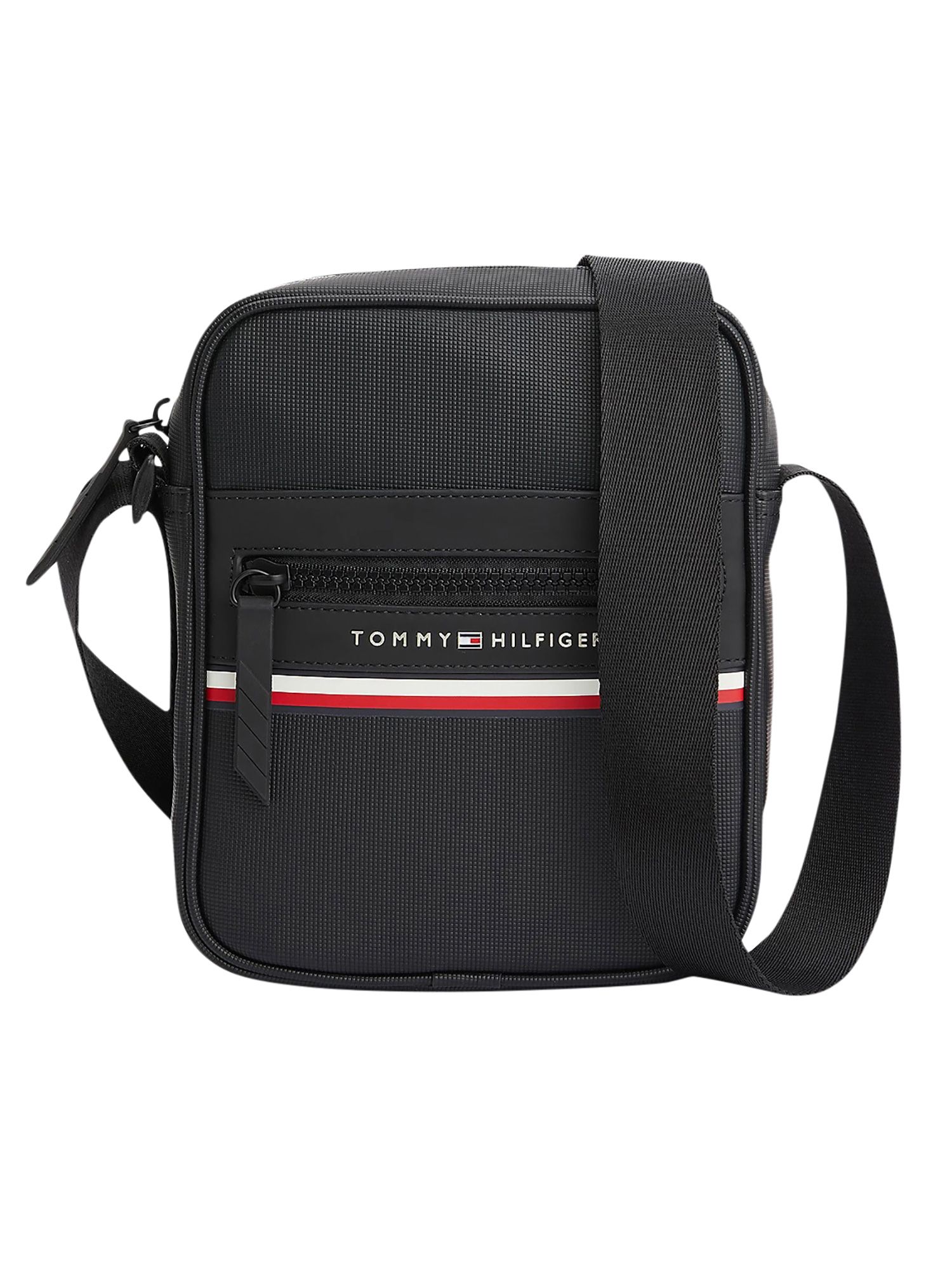 Tommy Hilfiger Pour des hommes Mini sac reporter à rayures