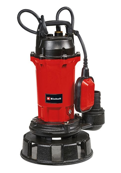 Einhell Pompe dévacuation pour eaux chargées GE DP 900 Cut Débit Max 16 000 /h immersion max. 7