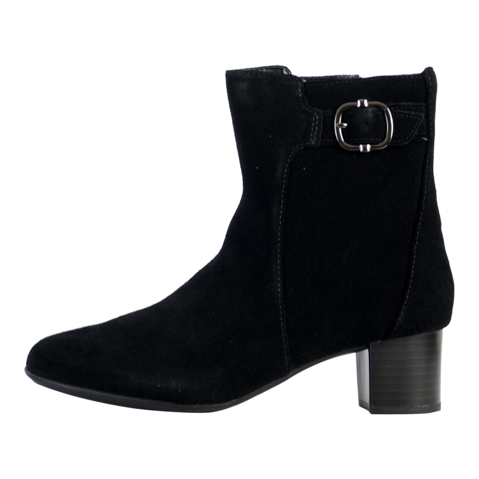 Boots Clarks Bottine à Talons Cuir Linnae Up