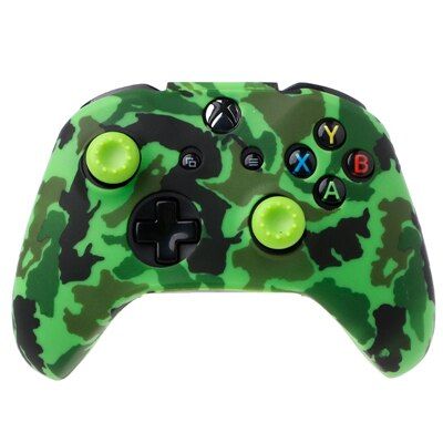 Housse De Camouflage En Silicone Pour Manette De Jeu, 2 Capuchons De Protection Pour Manette Xbox One X S
