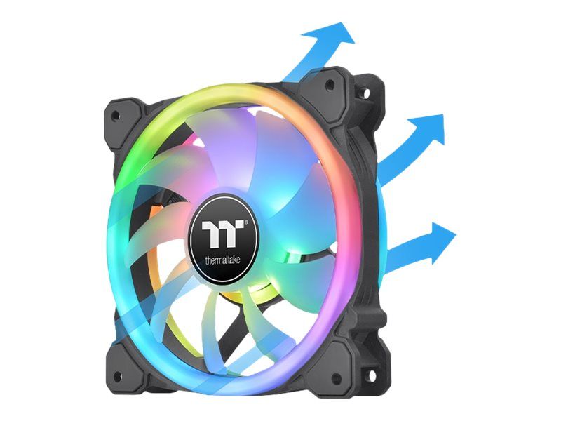 Thermaltake SWAFAN 12 RGB Boitier PC Ventilateur 12 cm 3 pièce Neuf - vue 4