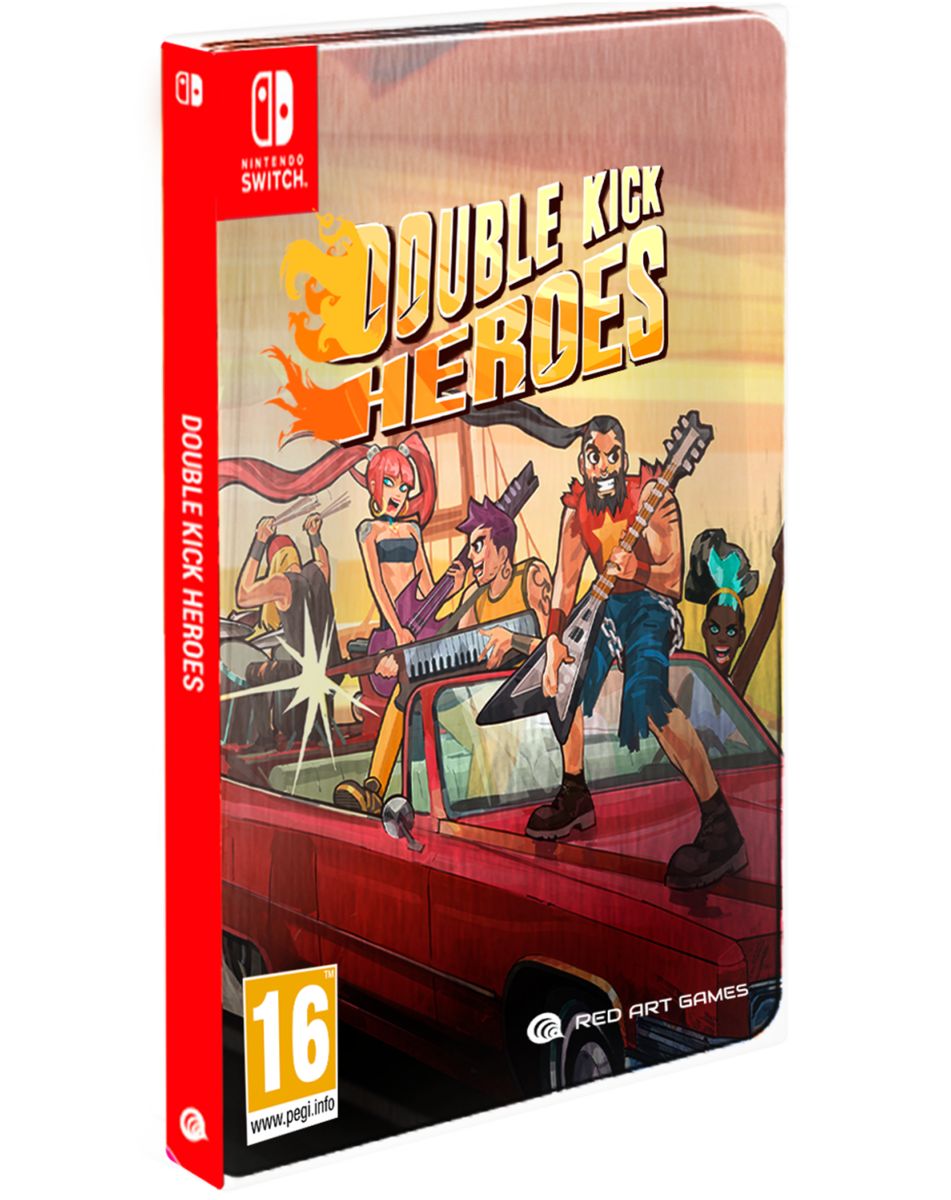 Double Kick Heroes Steelbook Edition Nintendo SWITCH - vue 5