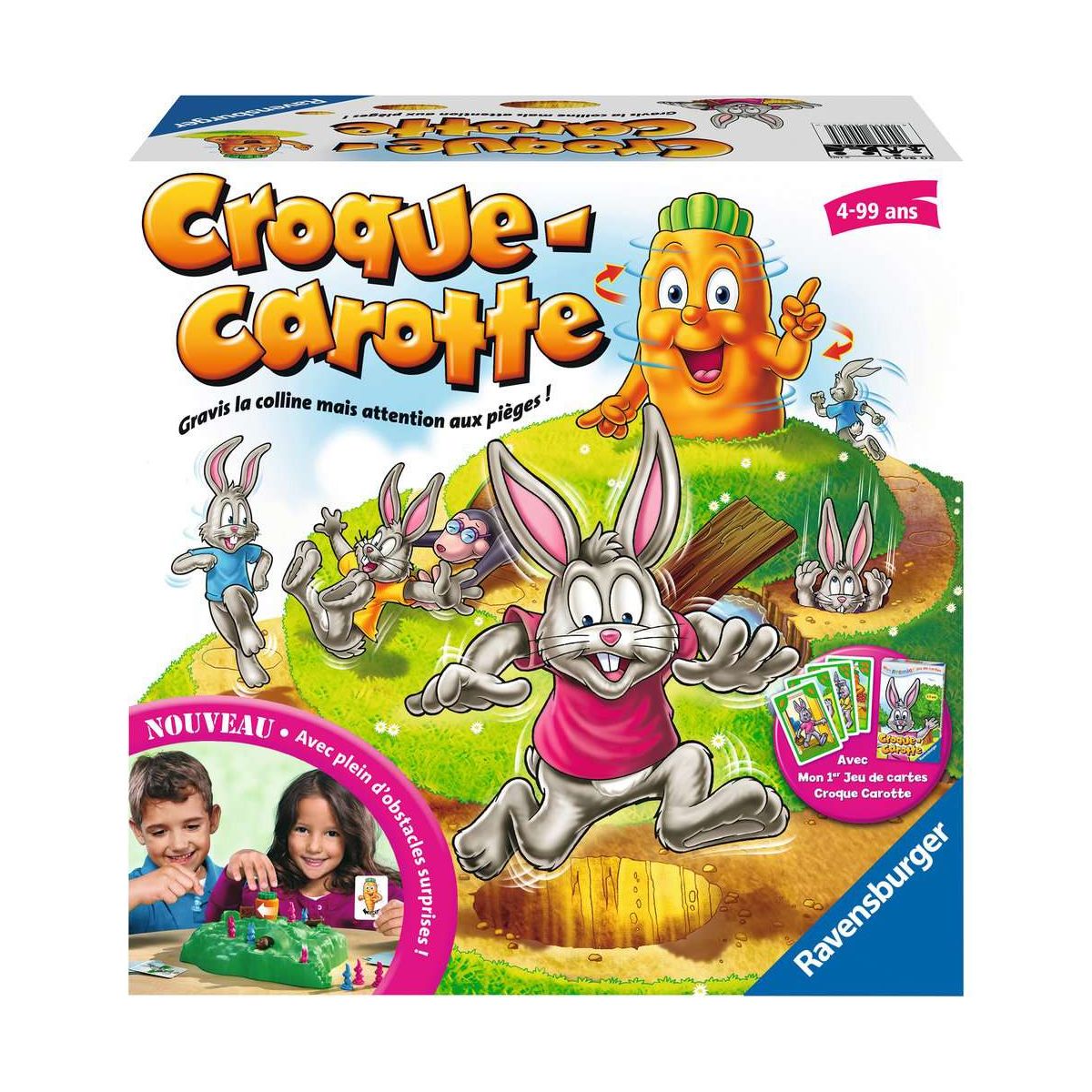 Ravensburger Croque Carotte + Jeu de Cartes - vue 4