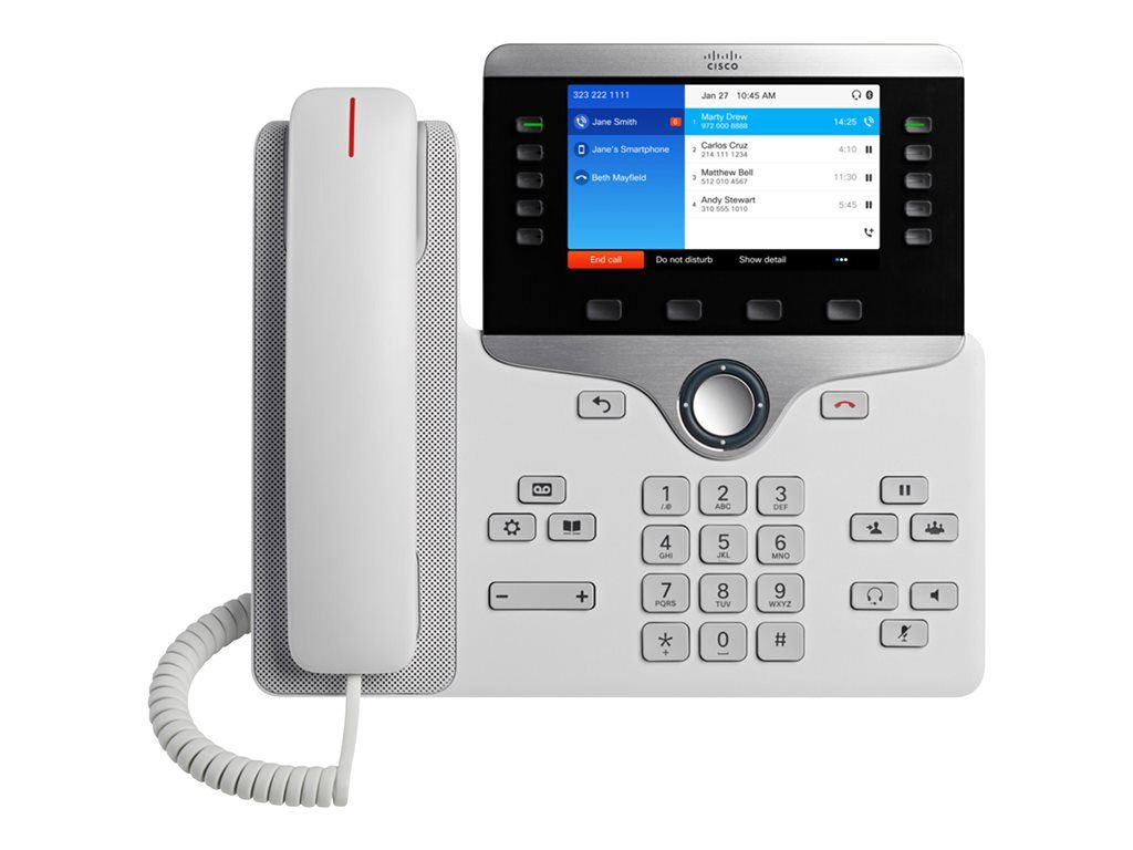 Cisco IP Phone 8851 Téléphone VoIP SIP RTCP RTP SRTP SDP 5 lignes