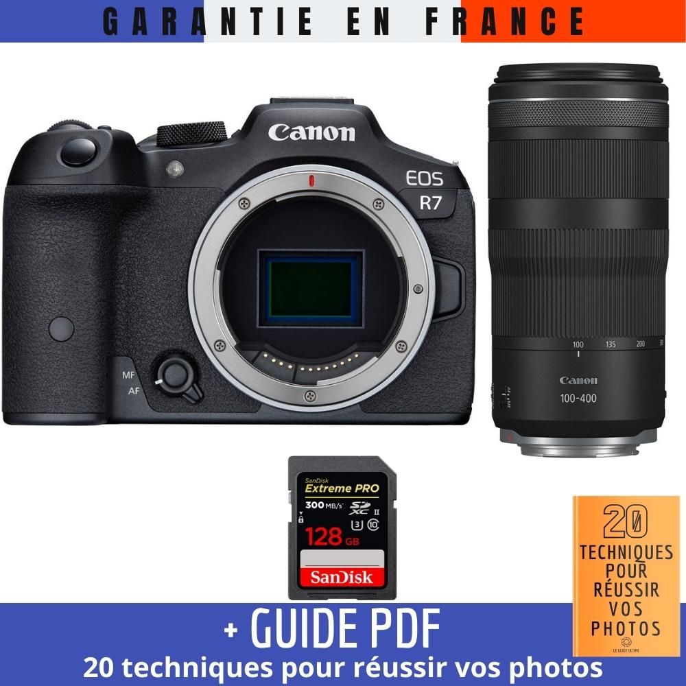 Canon EOS R7 + RF 100 400mm IS + 1 SanDisk Extreme PRO UHS II SDXC 300 MB/ + Guide PDF 20 techniques pour r?ussir vos photos - vue 2