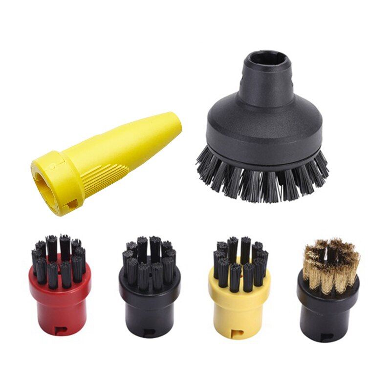 Tête De Buse D'arrosage Pour Karcher Sc1 Sc2 Sc3 Sc4, Brosse Ronde De Nettoyage Pour Nettoyeur À Vapeur