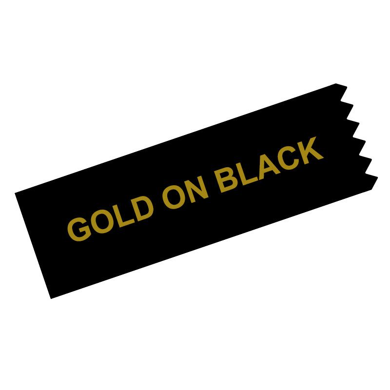 Ruban Fluorescent en plaveink pour imprimante Epson SK12P SK12D SK12Y SK12G pour modèle King SS12KW Compatible avec les étiqueteurs LabelWorks LW 300 et 400 Type Gold on 24mm