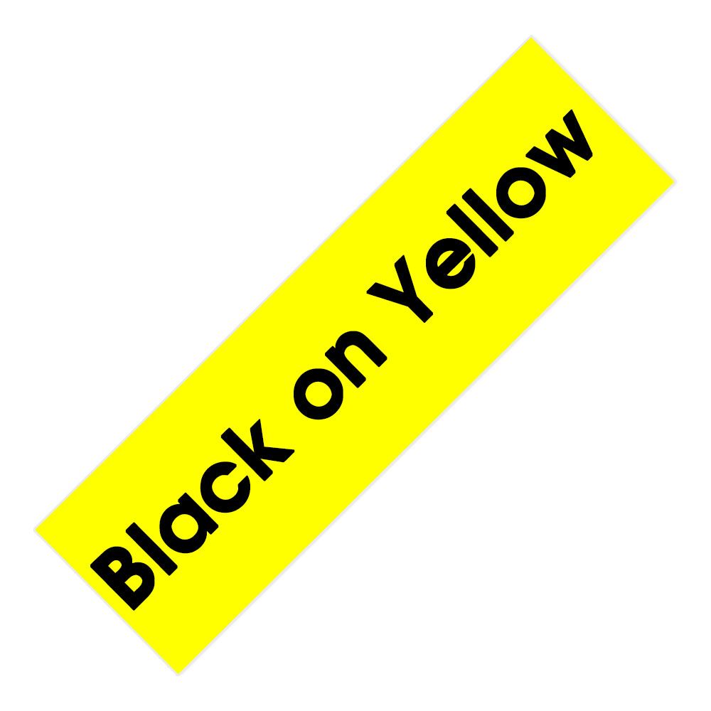 Étiquette pour étiqueteuse Dymo D1 6mm 9mm 12mm 45013mm 45010mm 45018mm 40913mm 43613mm 45022mm 45023mm 45024mm 160mm 280mm mm Type on Yellow 9mm