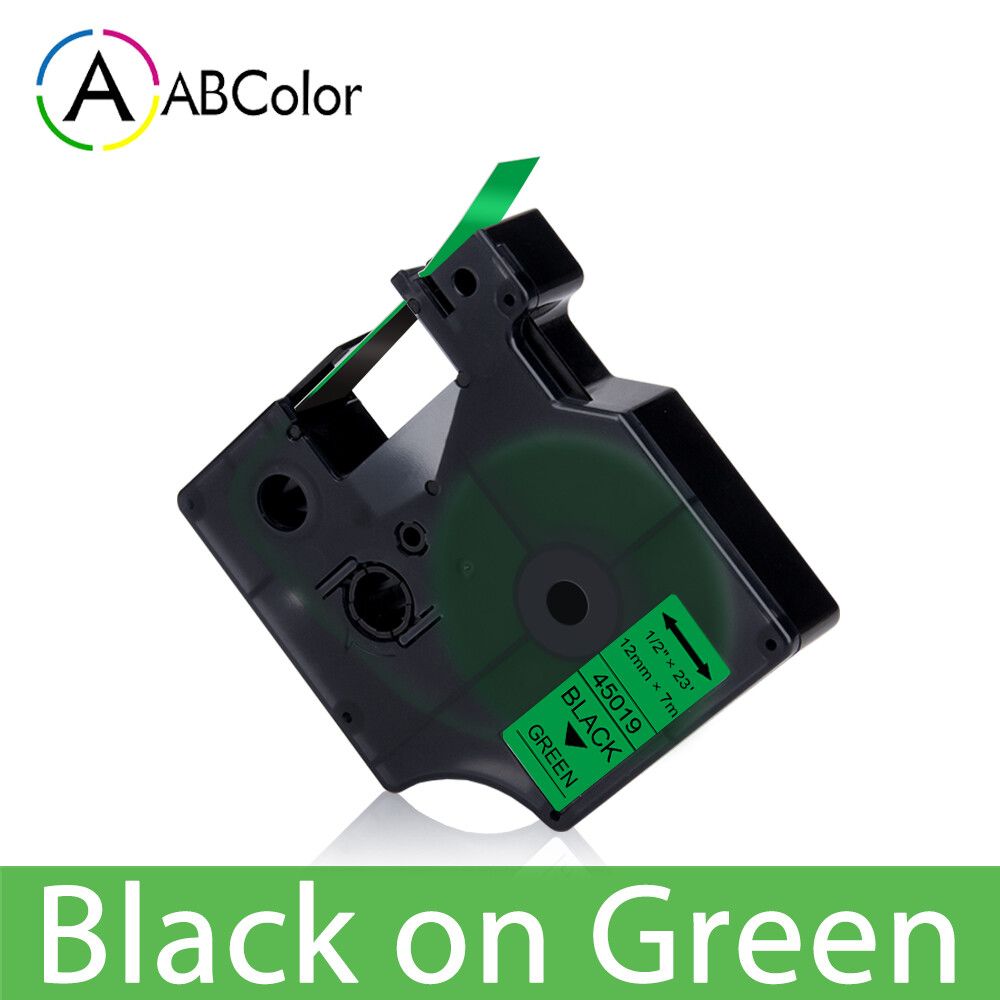 Ruban d'étiquettes pour Dymo D1 45013450134501812mm ruban d'étiquettes pour étiqueteurs étiqueteurs étiqueteurs étiqueteurs pop 160280 Type on 9mm