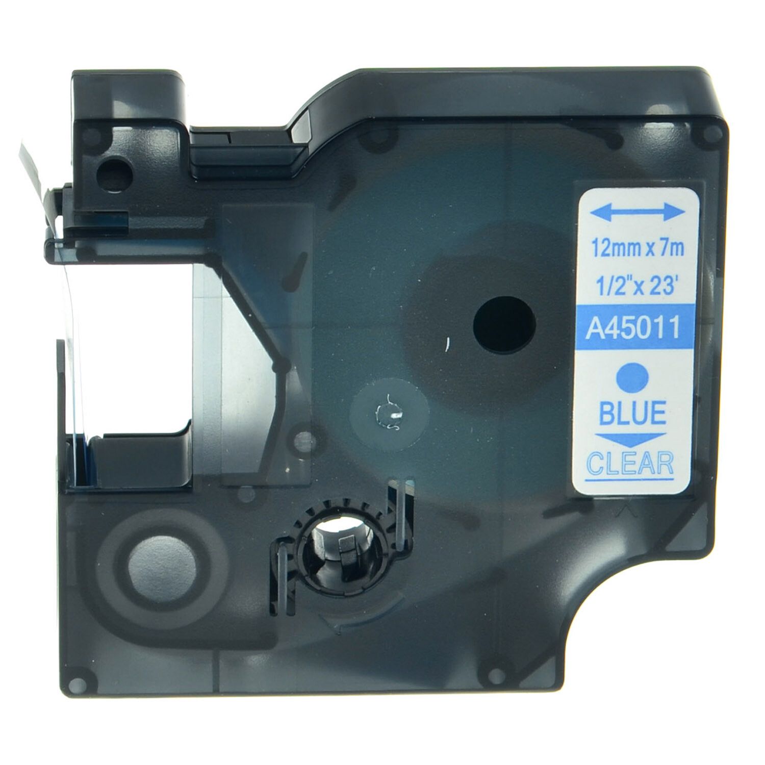 Étiquette pour Dymo D1 6912mm 24mm Ruban 45013 40913 43613 sur Compatible avec Dymo LabelPictures 160 280 LabelPoint Type on Clear 12mm