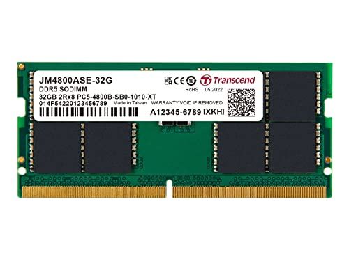 Transcend JetMemory JM4800ASE 32G module de mémoire 1 x DDR5 4800 MHz Neuf - vue 3