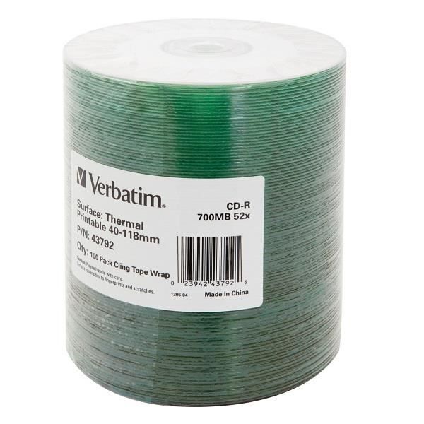 100 CD R VERBATIM Spindle